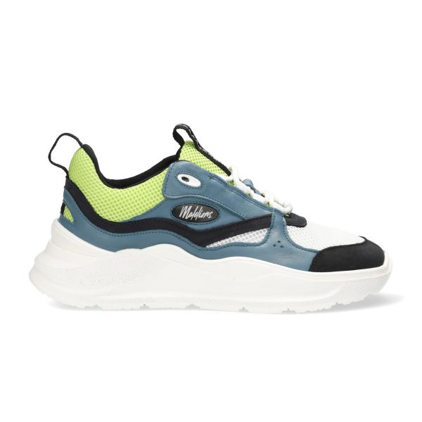 Malelions Mesh Runner Sneaker Licht Groen