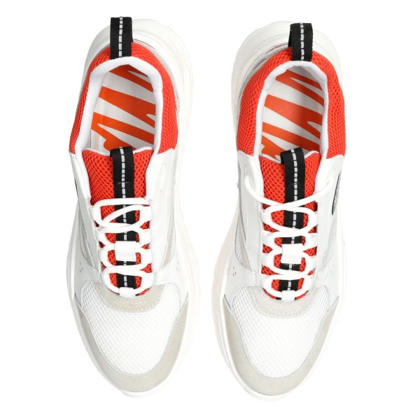 Malelions Mesh Runner Sneaker Peach