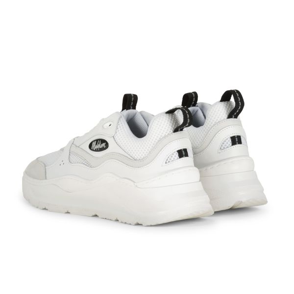 Malelions Mesh Runner Sneaker Wit