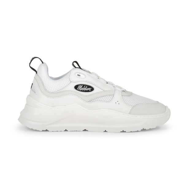 Malelions Mesh Runner Sneaker Wit