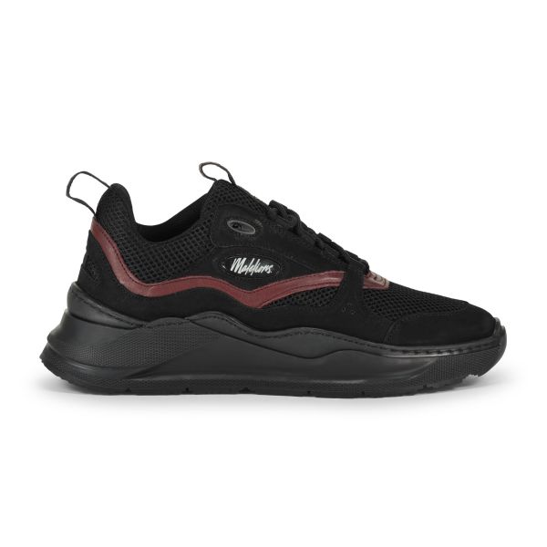 Malelions Mesh Runner Sneaker Zwart