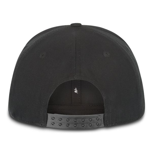 malelions metal logo cap zwart