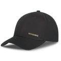 malelions metal logo cap zwart