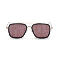 Malelions Monogram Zonnebril Goud