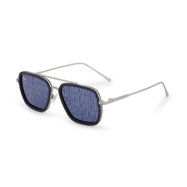 Malelions Monogram Zonnebril Zilver