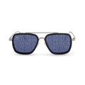 Malelions Monogram Zonnebril Zilver