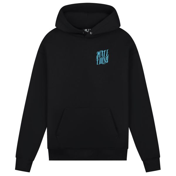 Malelions New York Hoodie Zwart