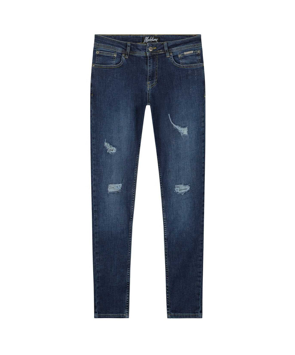 Malelions Nobo Jeans Donker Blauw