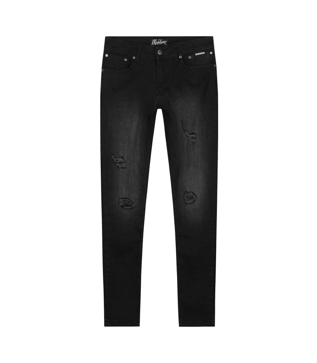Malelions Nobo Jeans Zwart