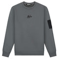 Malelions Nylon Pocket Sweater Grijs