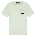 Malelions Nylon Pocket T-shirt Licht Groen