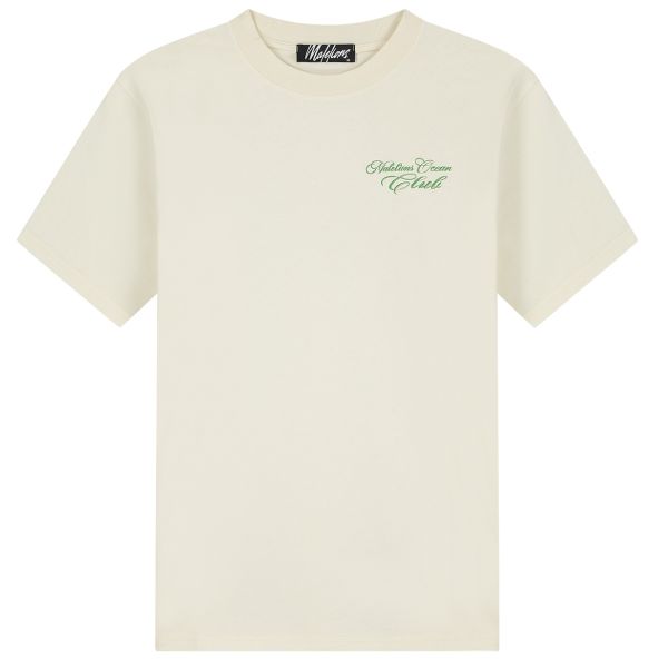 Malelions Ocean Club T-shirt Off White