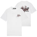 Malelions Oversized 3D Graphic T-shirt Wit