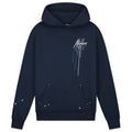 Malelions Oversized Painter Hoodie Navy