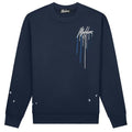 Malelions Oversized Painter Sweater Navy