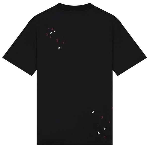 Malelions Oversized Painter T-shirt Zwart