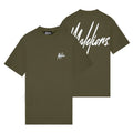Malelions Oversized Signature T-shirt Donker Groen