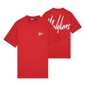 Malelions Oversized Signature T-shirt Rood