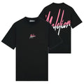 Malelions Oversized Split T-shirt Zwart
