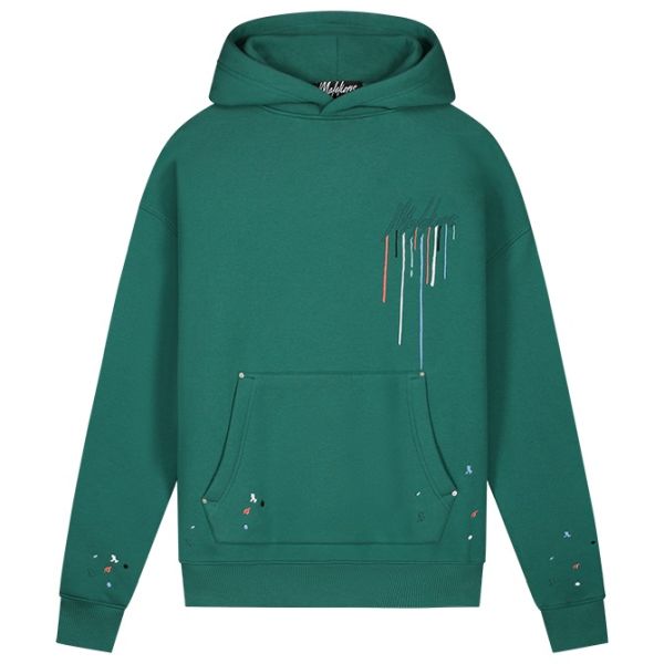 Malelions Painter Hoodie Blauw