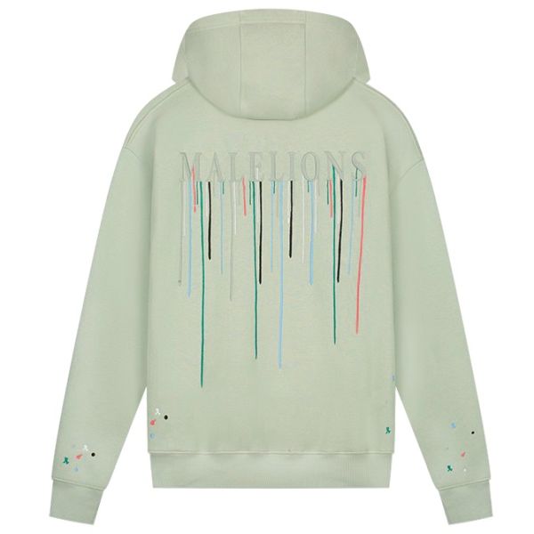 Malelions Painter Hoodie Grijs