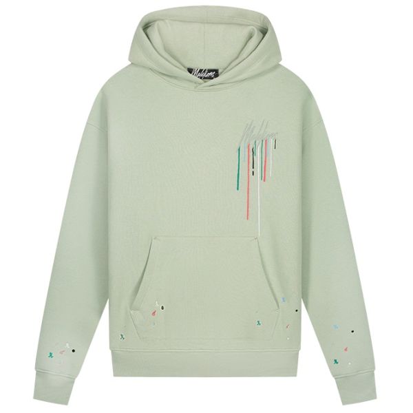Malelions Painter Hoodie Grijs
