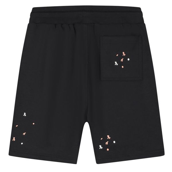 Malelions Painter Korte Broek Zwart