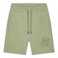 Malelions Painter Korte Broek Licht Groen