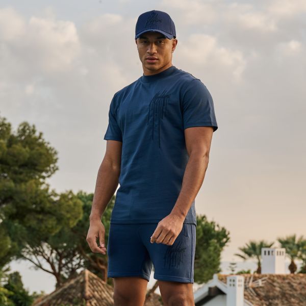 Malelions Painter Korte Broek Navy