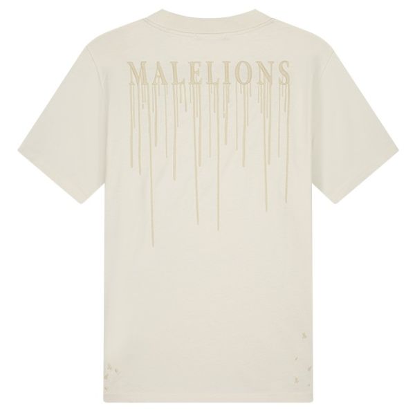 Malelions Painter T-shirt Off White