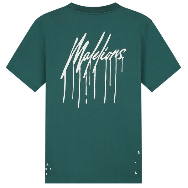 Malelions Painter T-shirt Donker Groen