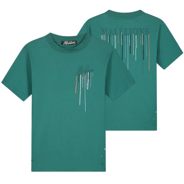 Malelions Painter T-shirt Blauw
