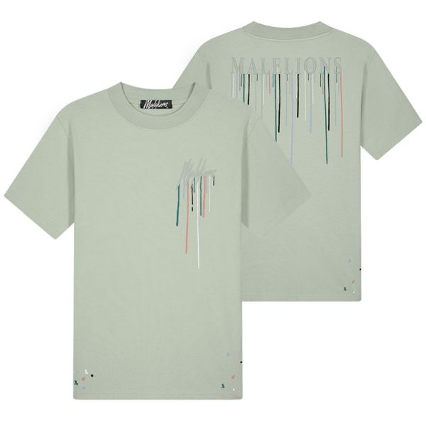 Malelions Painter T-shirt Grijs