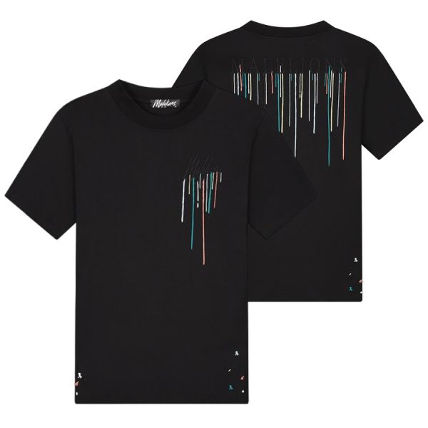 Malelions Painter T-shirt Zwart