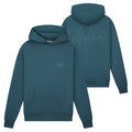 Malelions Patchwork Hoodie Blauw