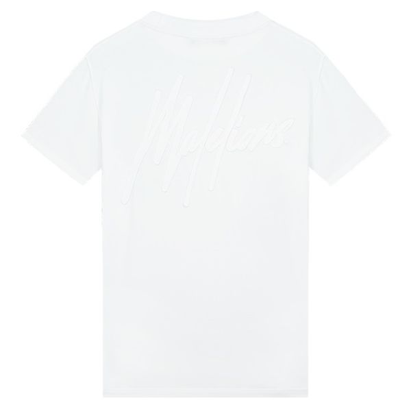 Malelions Patchwork T-shirt Wit