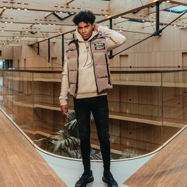 Malelions Pocket Bodywarmer Beige