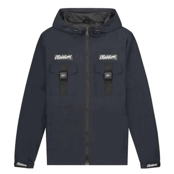 Malelions Pocket Cargo Jas Navy
