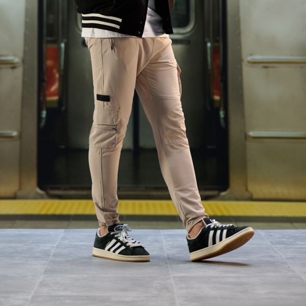 Malelions Pocket Cargo Broek 2.0 Beige