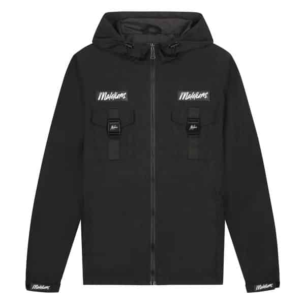 Malelions Pocket Cargo Jas Zwart