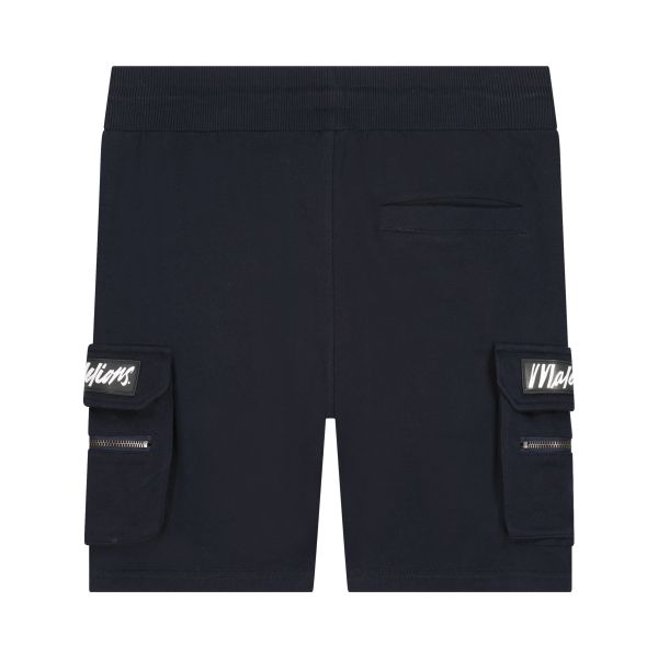 Malelions Pocket Cargo Korte Broek Navy