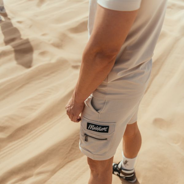Malelions Pocket Cargo Korte Broek Zand