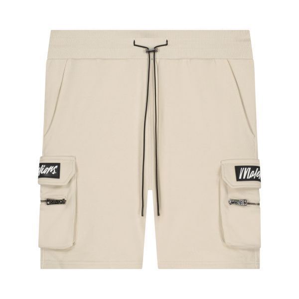 Malelions Pocket Cargo Korte Broek Zand