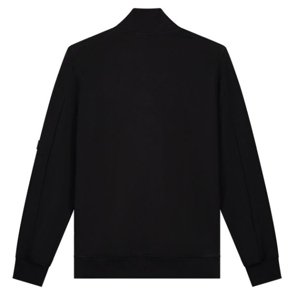 Malelions Pocket Quarter Zip Sweater Zwart