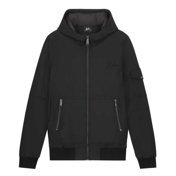 Malelions Pocket Softshell Jack Zwart