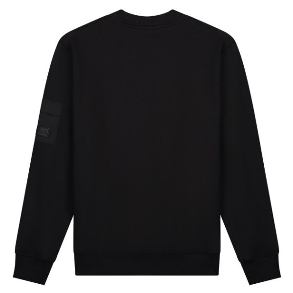 Malelions Pocket Sweater Zwart