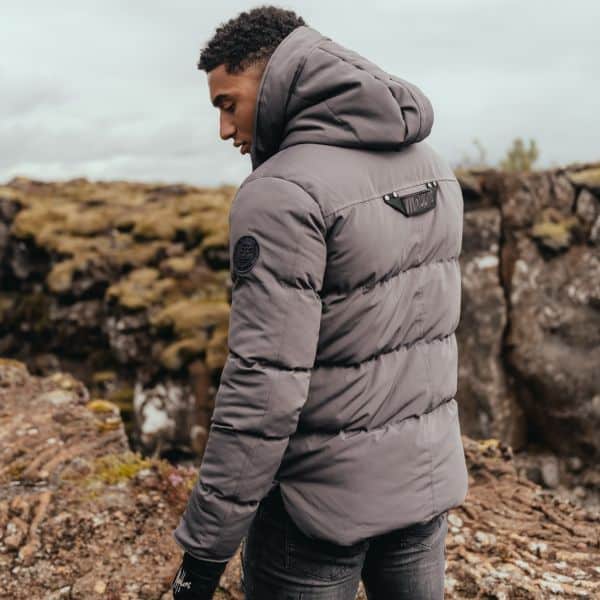 Malelions Porter Parka Antraciet