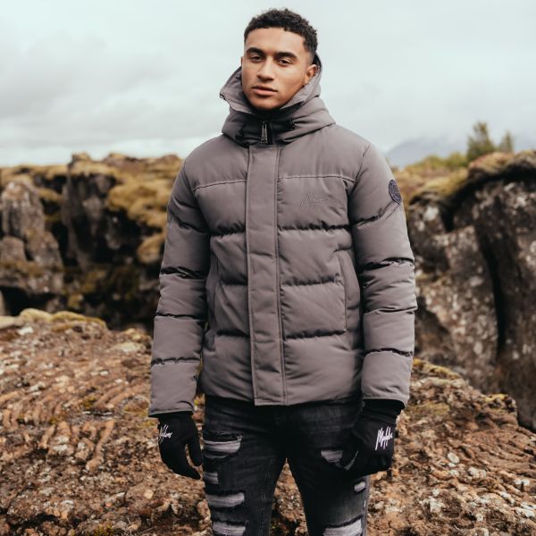 Malelions Porter Parka Antraciet