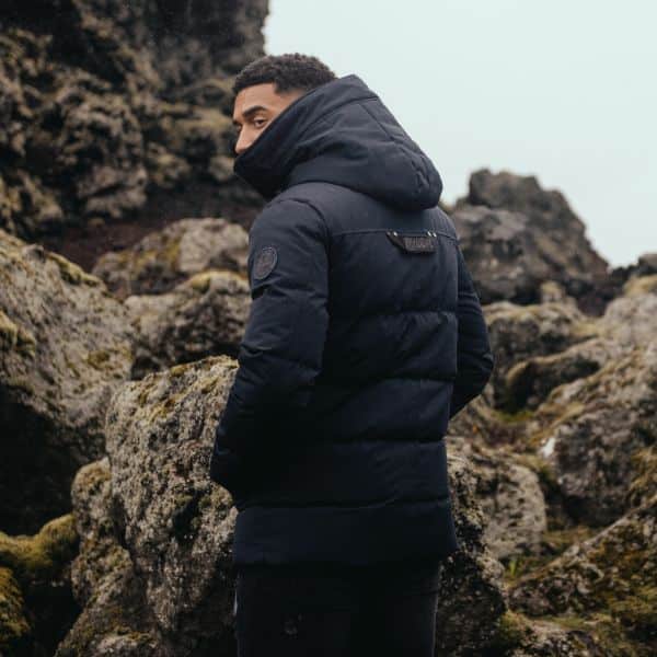 Malelions Porter Parka Navy