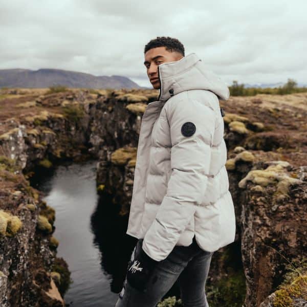 Malelions Porter Parka Off White